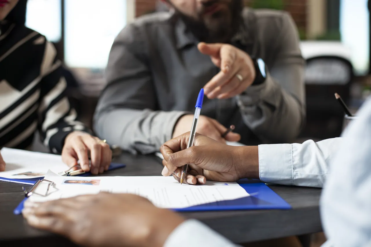 Working with an attorney.